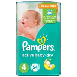 Pampers подгузники Active Baby-Dry 4 (8-14 кг)