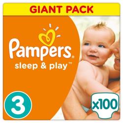 Pampers подгузники Sleep&amp;Play 3 (5-9 кг)