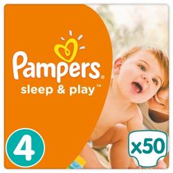 Pampers подгузники Sleep&amp;Play 4 (8-14 кг)