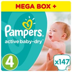 Pampers подгузники Active Baby-Dry 4 (8-14 кг)