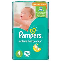 Pampers подгузники Active Baby-Dry 4 (8-14 кг)