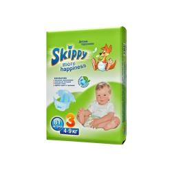 Skippy подгузники More Happiness 3 (4-9 кг)