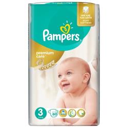 Pampers подгузники Premium Care 3 (5-9 кг)