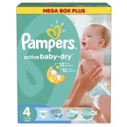 Pampers подгузники Active Baby-Dry 4 (7-14 кг)