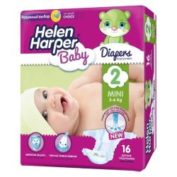 Helen Harper подгузники Baby 2 (3-6 кг)