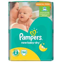 Pampers подгузники New Baby-Dry 2 (3-6 кг)