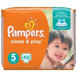 Pampers подгузники Sleep&amp;Play 5 (11-18 кг)