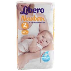 Libero подгузники Newborn 2 (3-6 кг)