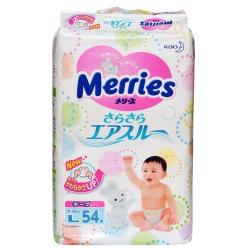 Merries подгузники L, 9-14 кг