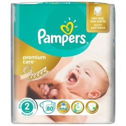 Pampers подгузники Premium Care 2 (3-6 кг)