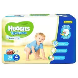 Трусики Huggies Для Мальчиков ? 9-14 кг 52 шт