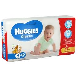 Huggies подгузники Classic 4 (7-18 кг)