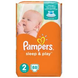 Pampers подгузники Sleep&amp;Play 2 (3-6 кг)