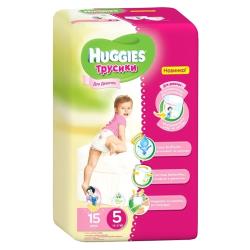 Huggies трусики для девочек 5 (13-17 кг)