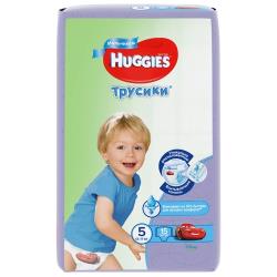 Трусики-подгузники Huggies 5 размер (12-17 кг) 96 шт. (48*2) Д / мальч Disney Box NEW