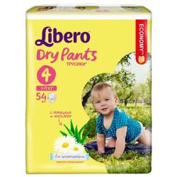 Libero трусики Dry Pants 4 (7-11 кг)