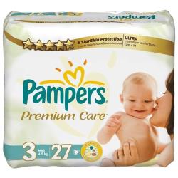 Pampers подгузники Premium Care 3 (4-9 кг)