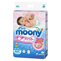 Подгузники детские Moony Extra Soft 3 М 6-11 кг, 62 шт