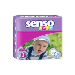 Senso baby подгузники 3 (4-9 кг)