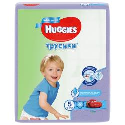 Huggies трусики для мальчиков 5, 13-17 кг