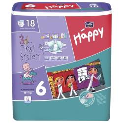 Bella Baby happy подгузники junior extra 6 (16+ кг)