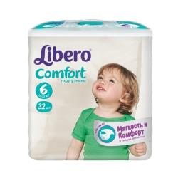 Libero подгузники Comfort 6 (12-22 кг)