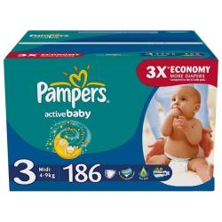 Pampers подгузники Active Baby 3 (4-9 кг)