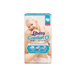 Libero подгузники Comfort 6 (12-22 кг)