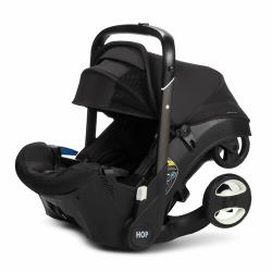 Автокресло-коляска HOP - Black с удлиненным козырьком
