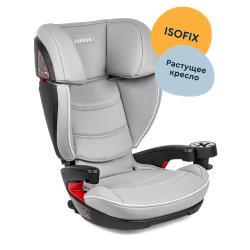 Автокресло JUNION Croco группа 2 / 3 (15-36 кг), Isofix, серый