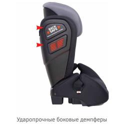 Автокресло детское поворотное Siger Дельта от 15 до 36 кг, черно-серое