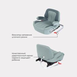 Автокресло RANT AY313 "TURBO" Isofix Active Line (Black) группа 3 (22-36 кг)