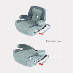 Автокресло RANT AY313 "TURBO" Isofix Active Line (Black) группа 3 (22-36 кг)