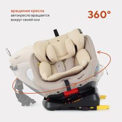 Автокресло детское Rant basic Twist 0-36 изофикс поворотное 360 (black)