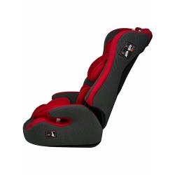 Автокресло группа 1 / 2 / 3 9-36 кг Teddy Bear 513 RF RED+BLACK DOT