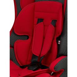 Автокресло группа 1 / 2 / 3 9-36 кг Teddy Bear 513 RF RED+BLACK DOT