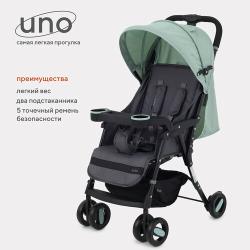 Коляска прогулочная детская для путешествий Rant basic Uno RA350, Ocean green