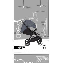 Коляска прогулочная CARRELLO Delta, розовая