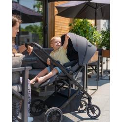 Детская коляска CARRELLO Alfa CRL-5508 Feather Grey 2023 лак