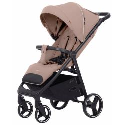 Детская коляска прогулочная CARRELLO Bravo CRL-8512 Royal Beige 2023 red logo