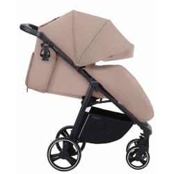 Детская коляска прогулочная CARRELLO Bravo CRL-8512 Royal Beige 2023 red logo