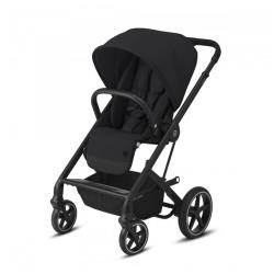 Коляска 3 в 1 Cybex Balios S Lux BLK Moon Black с дождевиком