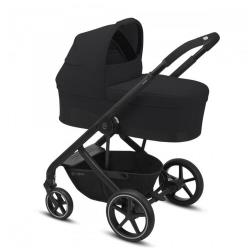 Коляска 3 в 1 Cybex Balios S Lux BLK Moon Black с дождевиком