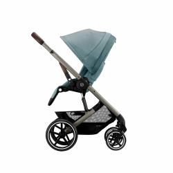 Коляска 3 в 1 Cybex Balios S Lux BLK Sky Blue с дождевиком 522005181