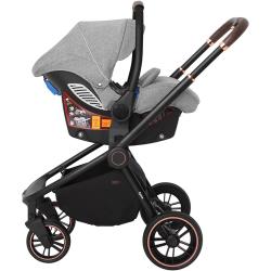 Универсальная коляска Carrello Epica CRL- 8511 / 1 3 в 1 2023! Almond Beige С большими колесами!