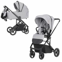 Универсальная коляска Carrello Alfa+ 2 в 1 Cloud Grey новинка 2023