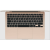13.3" Ноутбук Apple MacBook Air 13 2020 2560x1600, Apple M1 3.2 ГГц, RAM 8 ГБ, DDR4, SSD 256 ГБ, Apple graphics 7-core, macOS, MGND3SA / A, золотой, английская раскладка