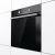 Электрический духовой шкаф GORENJE BOX6737E01BG встраиваемый, сенсорный программатор, вариогриль, очистка паром, черный
