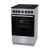 Электрическая кухонная плита Gorenje GEC5B41SG, 50 см, стеклокерамика, с электрической духовкой 62 л, таймер, электроподжиг, 9 режимов духовки, серая