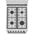 Комбинированная плита (50-55 см) Darina 1F1 2312 W